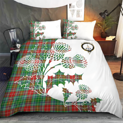 Muirhead Tartan Crest Bedding Set - Thistle Style