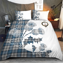 Napier Tartan Crest Bedding Set - Thistle Style