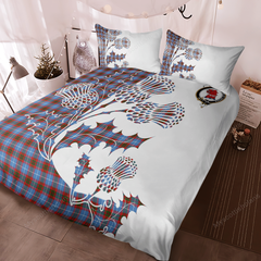 Pentland Tartan Crest Bedding Set - Thistle Style