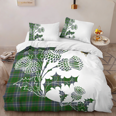 Pringle Tartan Crest Bedding Set - Thistle Style