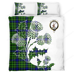 Rollo Tartan Crest Bedding Set - Thistle Style