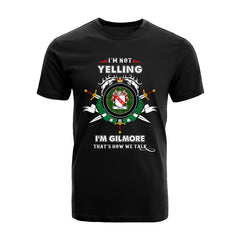 Gilmore Tartan Crest T-shirt - I'm not yelling style