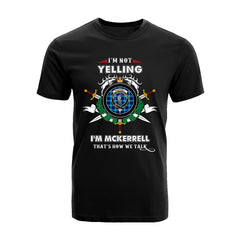 McKerrell Tartan Crest T-shirt - I'm not yelling style