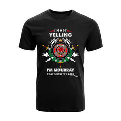 Moubray Tartan Crest T-shirt - I'm not yelling style