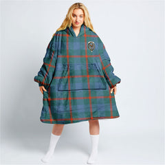 Agnew Ancient Tartan Hoodie Blanket