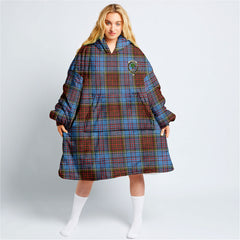 Anderson Modern Tartan Hoodie Blanket