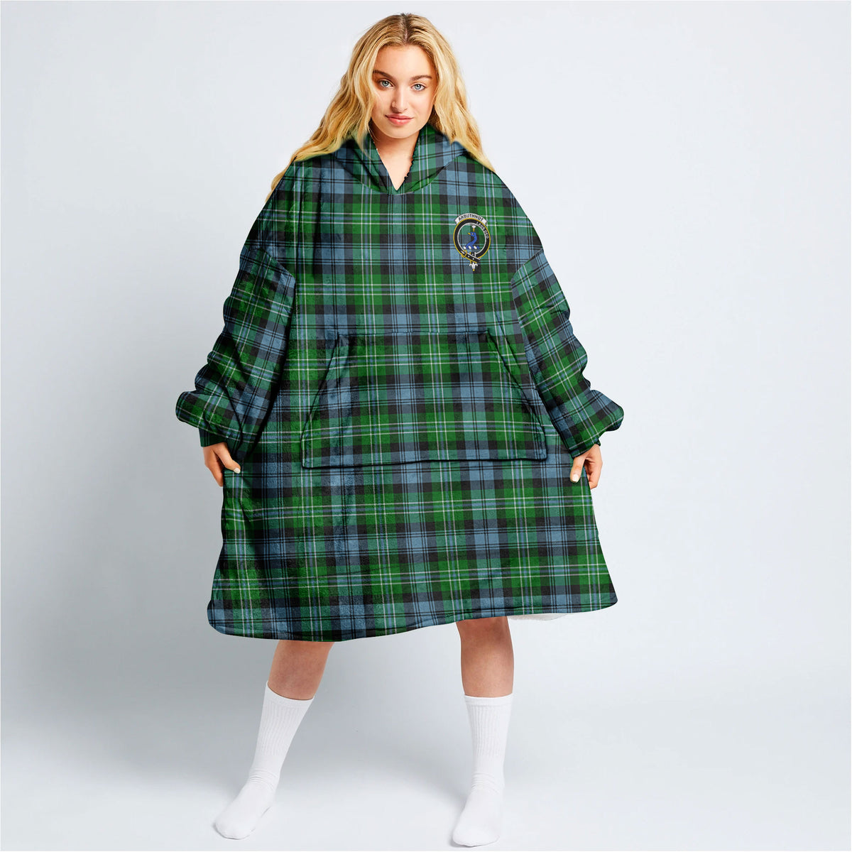 Arbuthnot Ancient Tartan Hoodie Blanket