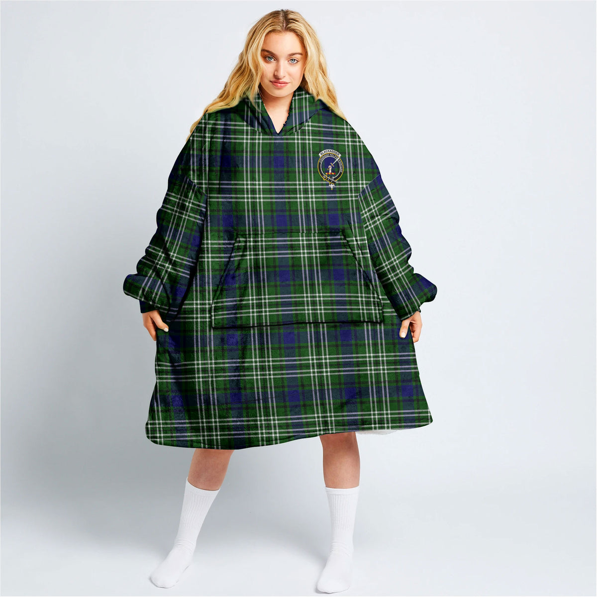 Blackadder Tartan Hoodie Blanket