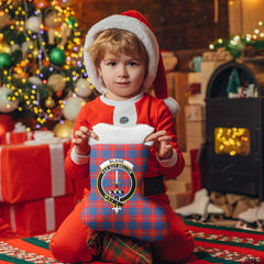 Blane Tartan Crest Christmas Stocking