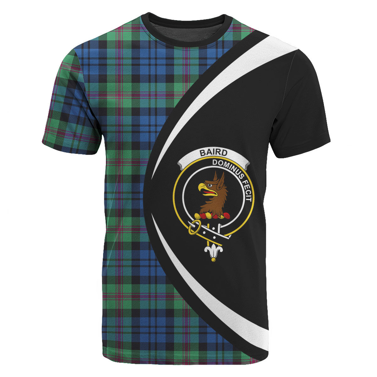 Baird Ancient Tartan Crest T-shirt - Circle Style