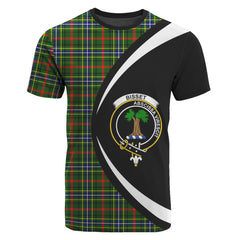 Bisset Tartan Crest T-shirt - Circle Style