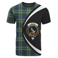 Blyth Tartan Crest T-shirt - Circle Style