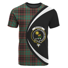 Buchan Ancient Tartan Crest T-shirt - Circle Style