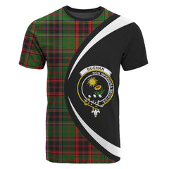 Buchan Modern Tartan Crest T-shirt - Circle Style