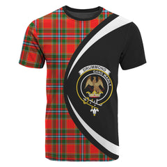 Drummond of Perth Tartan Crest T-shirt - Circle Style