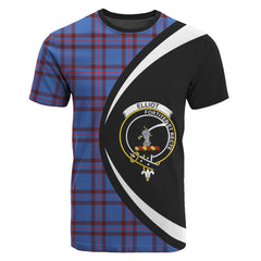 Elliot Modern Tartan Crest T-shirt - Circle Style