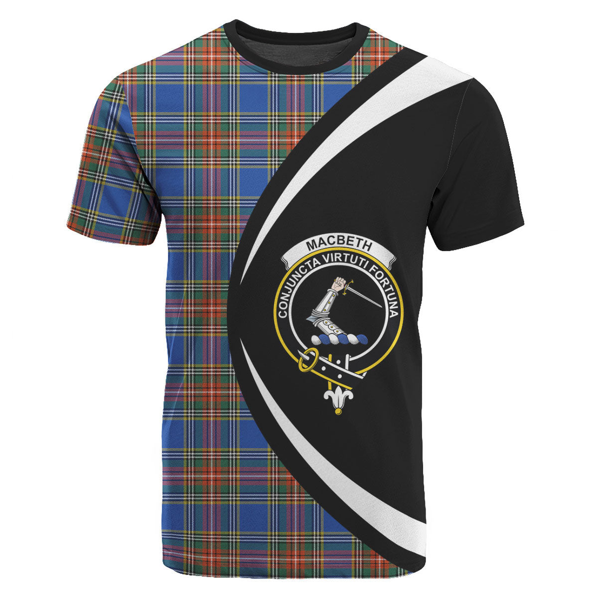 MacBeth Ancient Tartan Crest T-shirt - Circle Style
