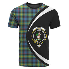 Watson Ancient Tartan Crest T-shirt - Circle Style