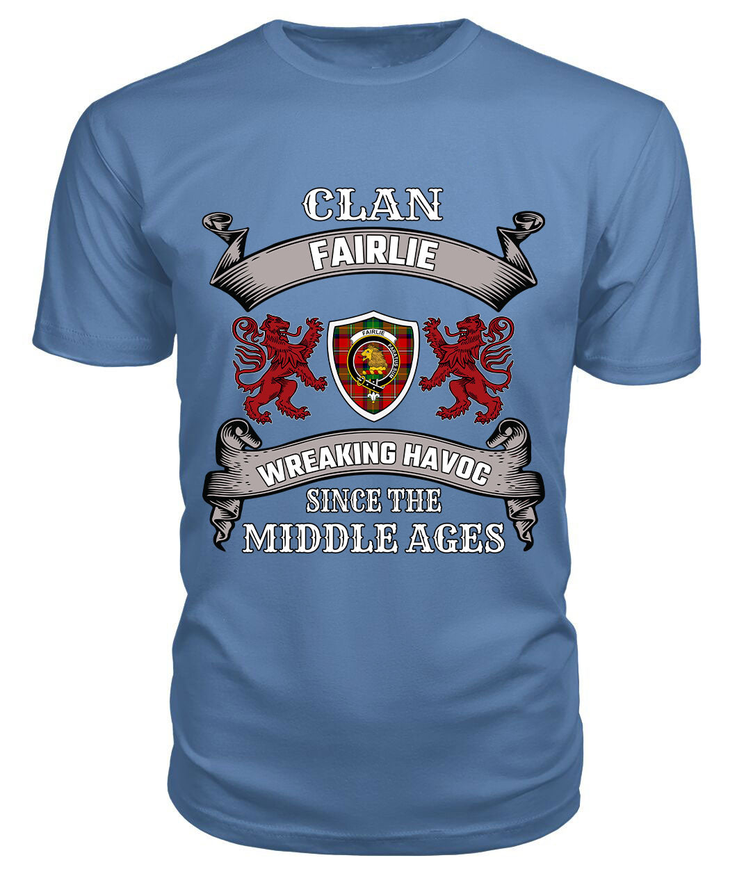 Fairlie Family Tartan - 2D T-shirt