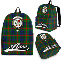 Aiton Family Tartan Crest Backpack