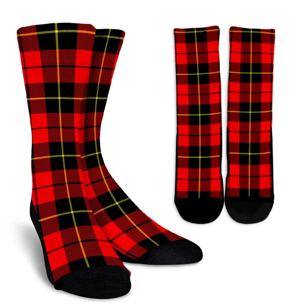 Wallace Hunting - Red Tartan Socks
