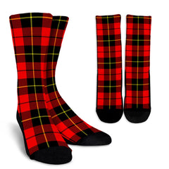 Wallace Hunting - Red Tartan Socks