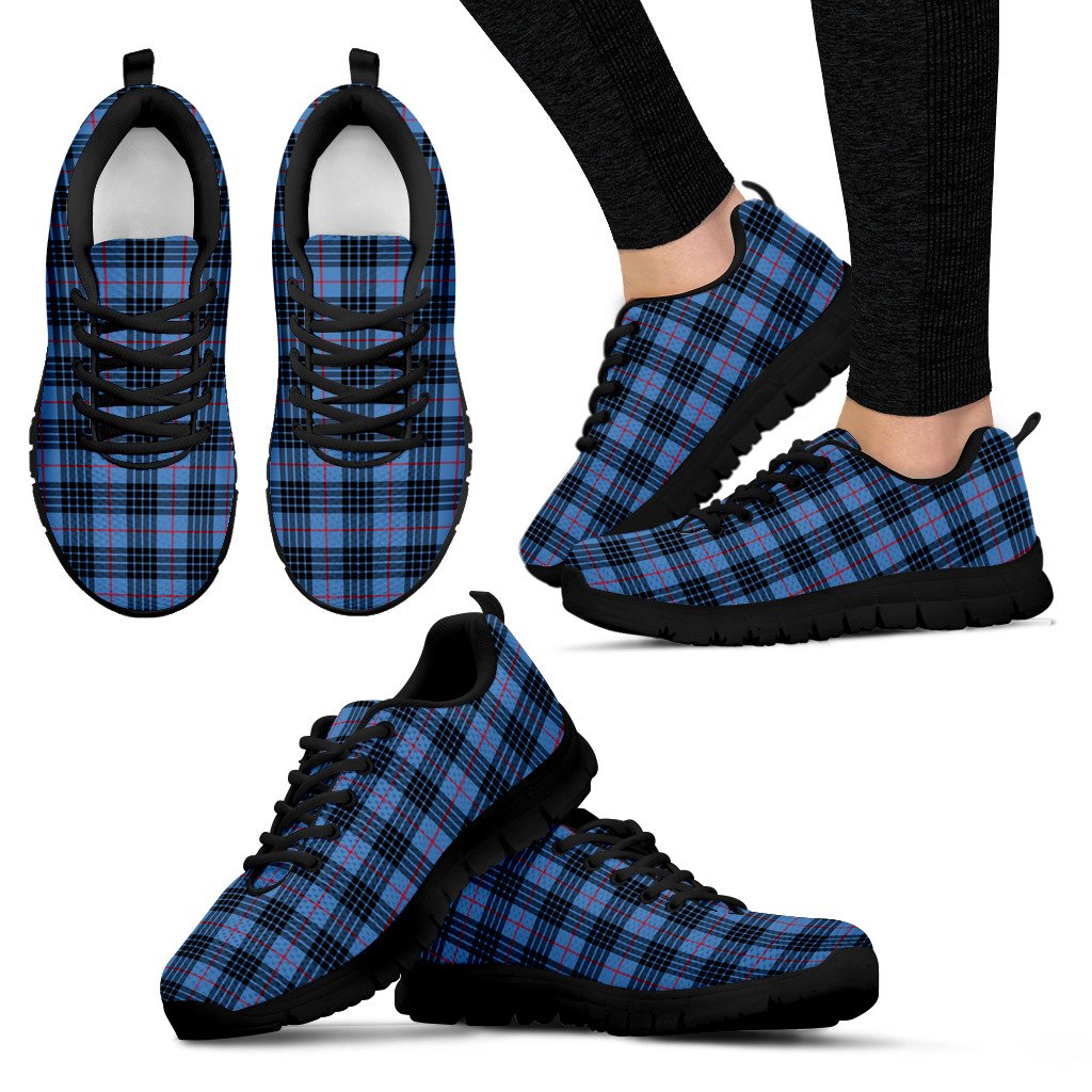 MacKay Blue Tartan Sneakers