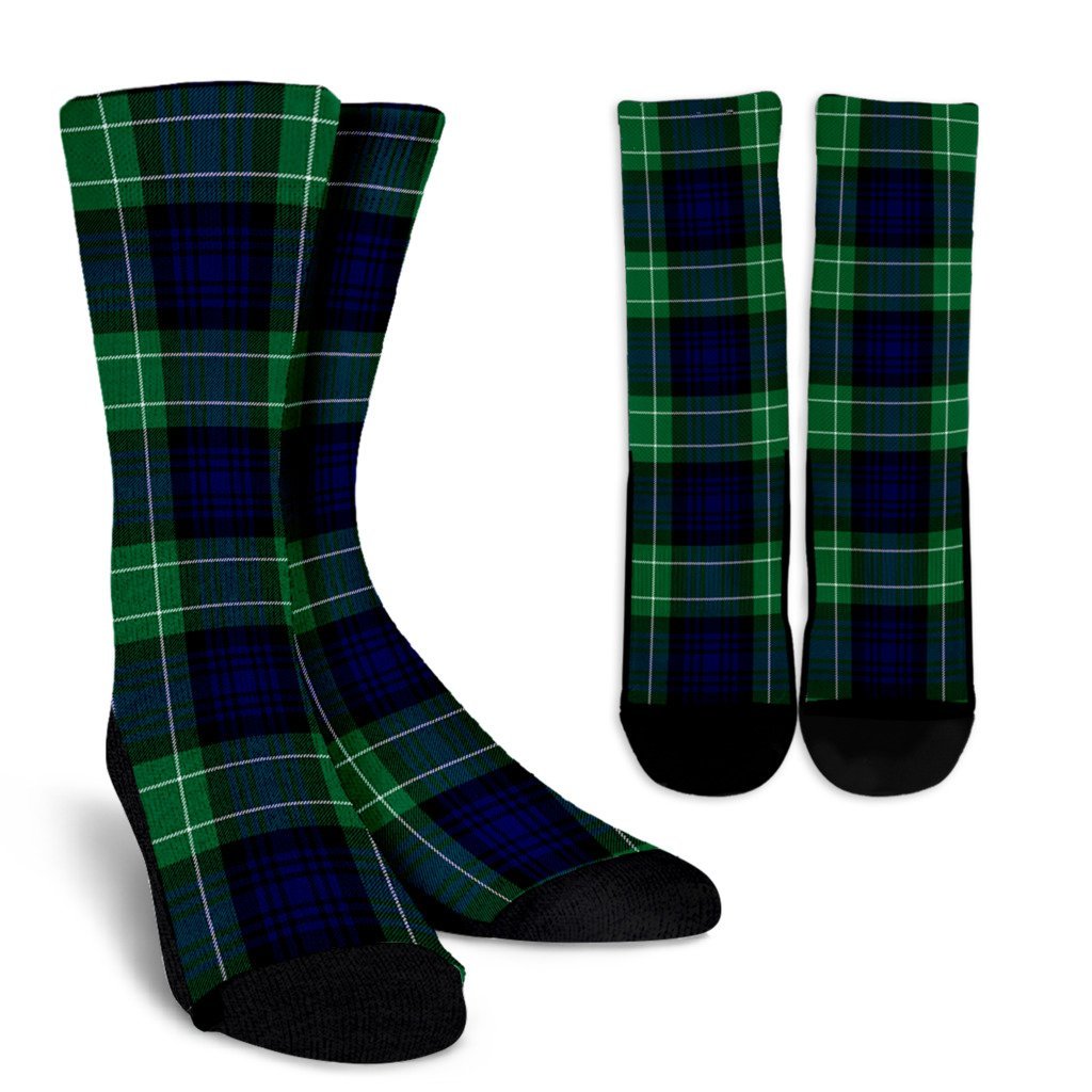 Abercrombie Tartan Crew Socks