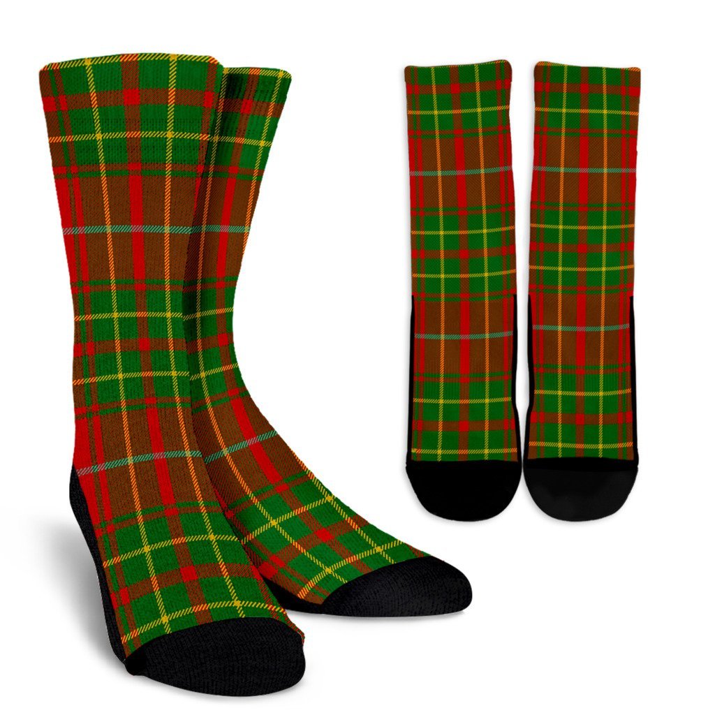 Burnett Ancient Tartan Crew Socks