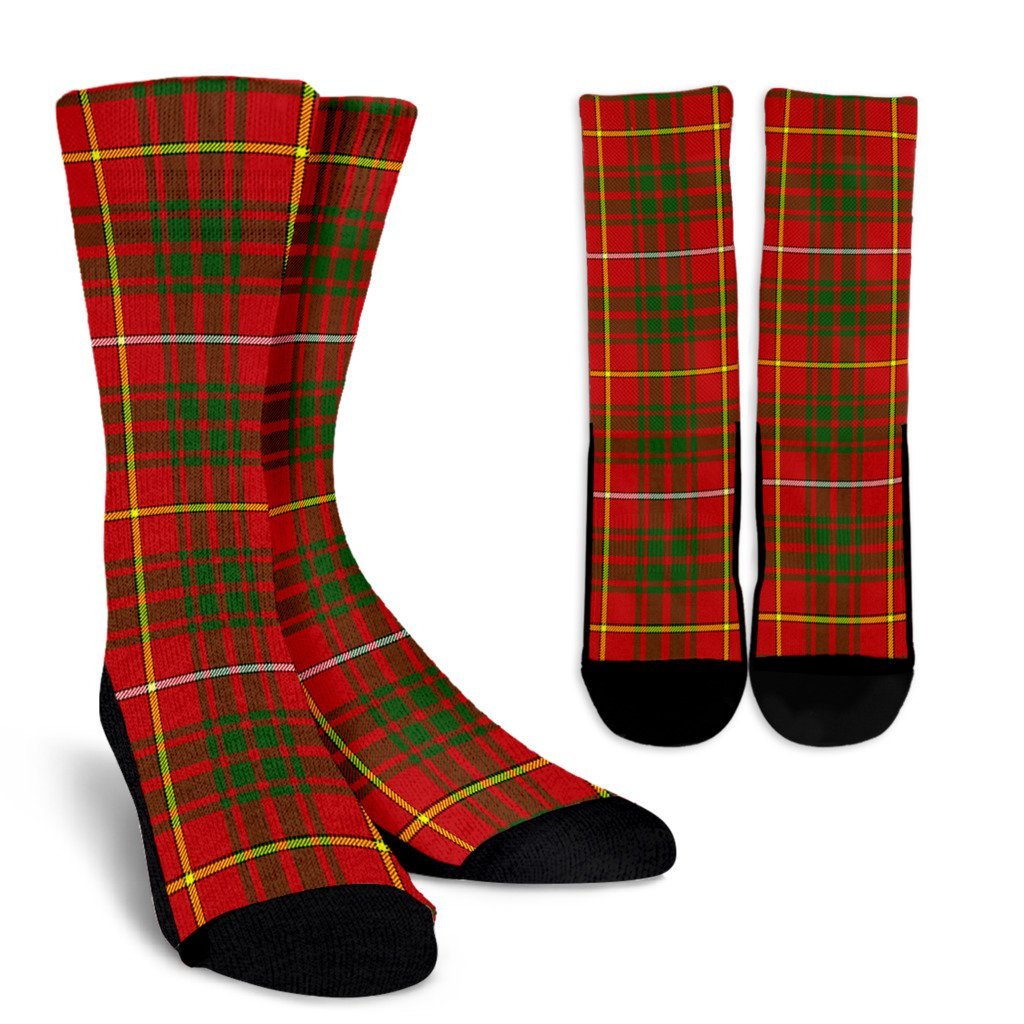 Bruce Modern Tartan Crew Socks