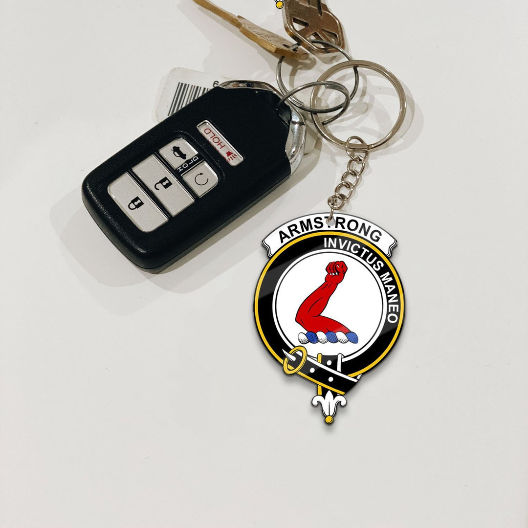 Armstrong Crest Keychain