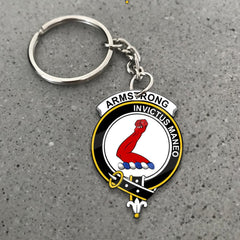 Armstrong Crest Keychain