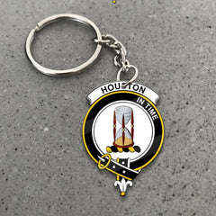 Houston Crest Keychain
