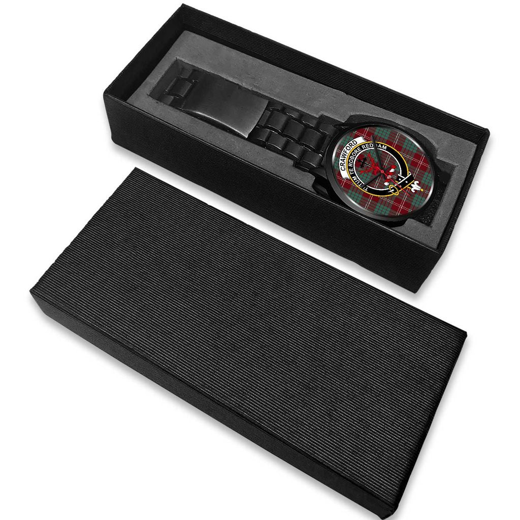 Crawford Modern Tartan Crest Black Watch