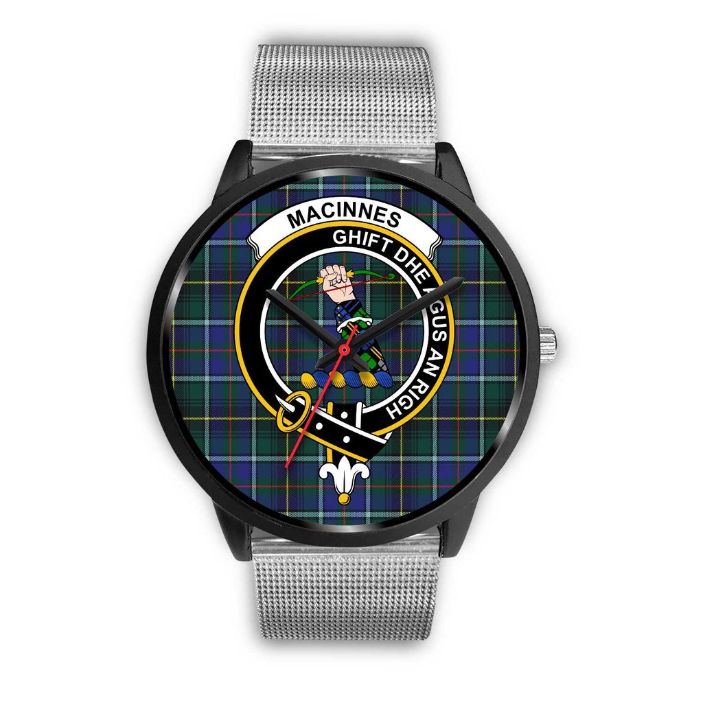 MacInnes Modern Tartan Crest Watch