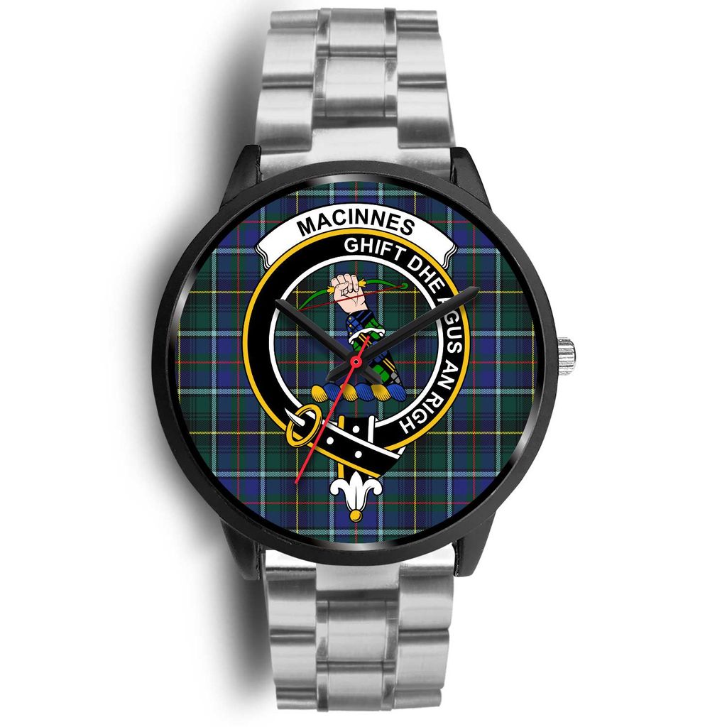 MacInnes Modern Tartan Crest Watch
