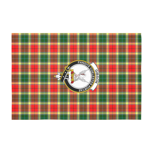 Gibson Tartan Crest Tablecloth