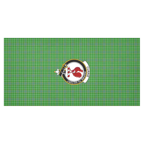 Currie Tartan Crest Tablecloth