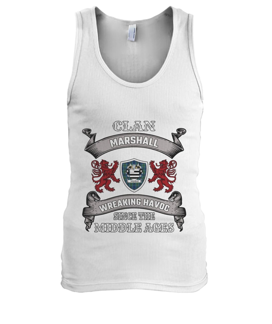 Marshall Family Tartan - 2D Tank Top