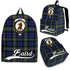 Baird Family Tartan Crest Backpack