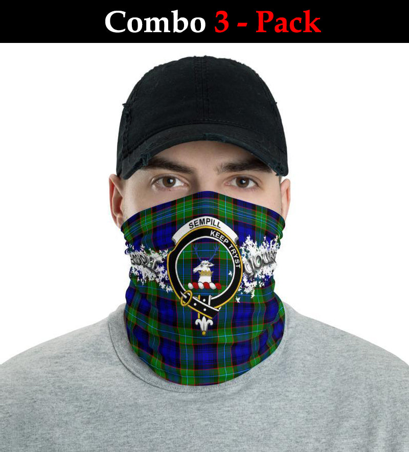 Sempill Tartan Crest Neck Gaiter - Bandana