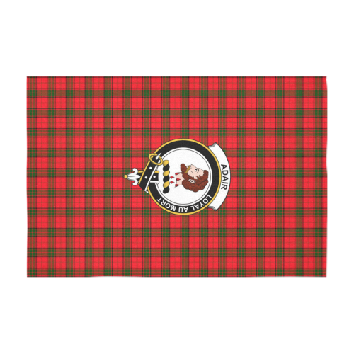 Adair Tartan Crest Tablecloth