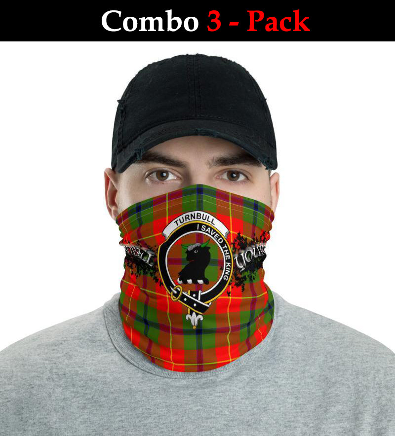 Turnbull Tartan Crest Neck Gaiter - Bandana