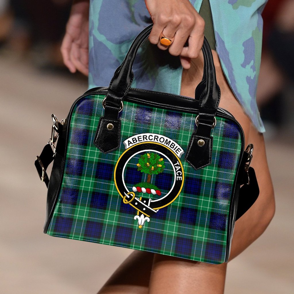 Abercrombie Family Tartan Crest Shoulder Handbags