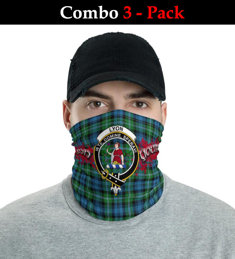 Lyon Tartan Crest Neck Gaiter - Bandana