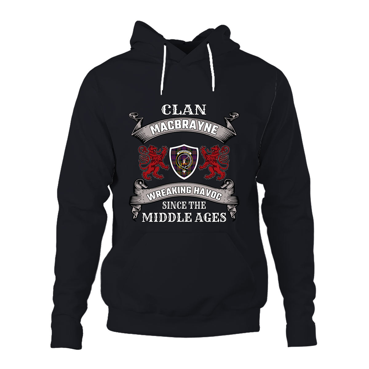MacBrayne Family Tartan - 2D Unisex Hoodie