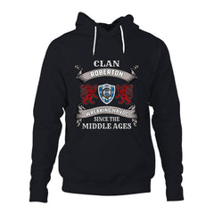 Roberton Family Tartan - 2D Unisex Hoodie