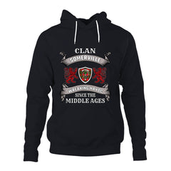 Somerville Family Tartan - 2D Unisex Hoodie