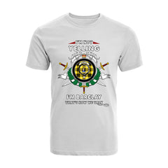 Barclay Tartan Crest T-shirt - I'm not yelling style