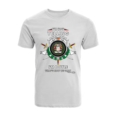 Doyle Tartan Crest T-shirt - I'm not yelling style